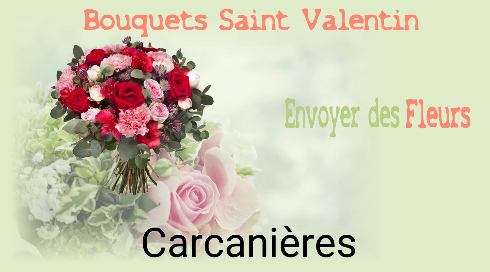 Roses de Saint-Valentin livrées à Carcanières